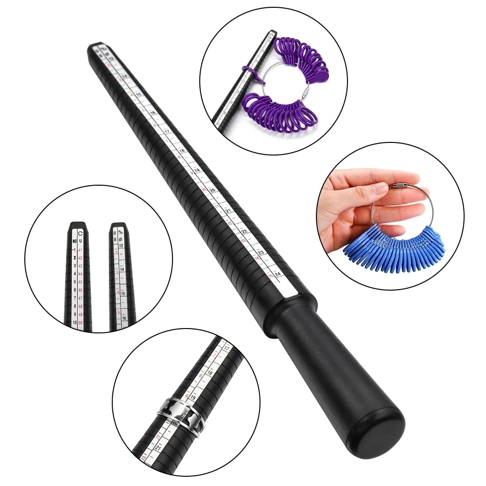 Jewelry Making Kit Professional - Professionele Sieraden Gereedschap Ringmaat Doorn Stick