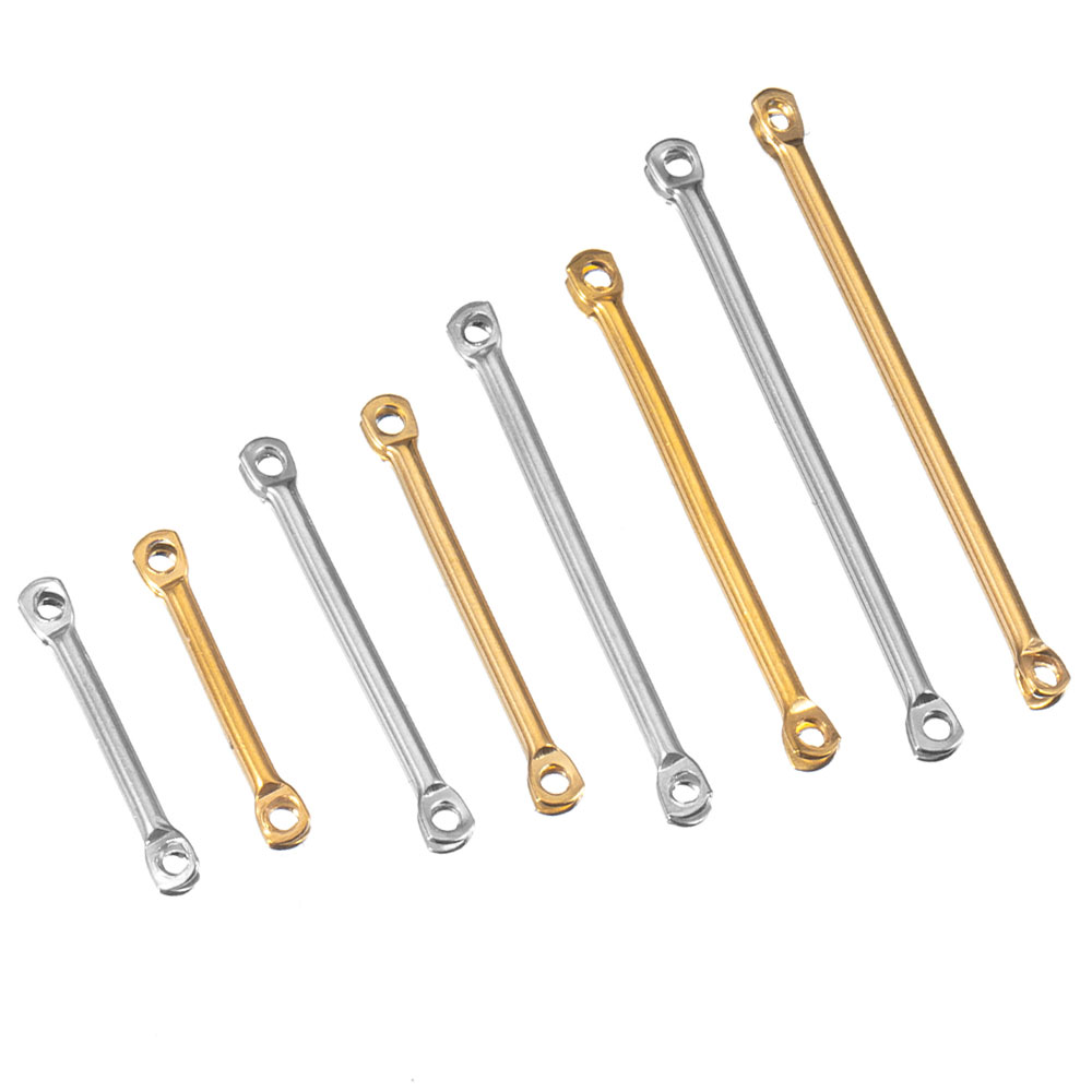 Jewelry Making Eye Pins - 20 stuks 15-30 mm roestvrijstalen platte
