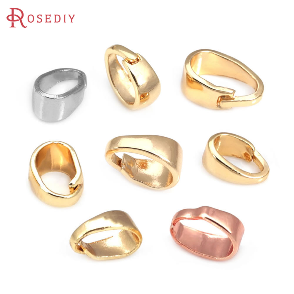 Jewelry Making Charms - 7x3.5MM 6x4MM 7x5MM 9x4MM 18K Goud