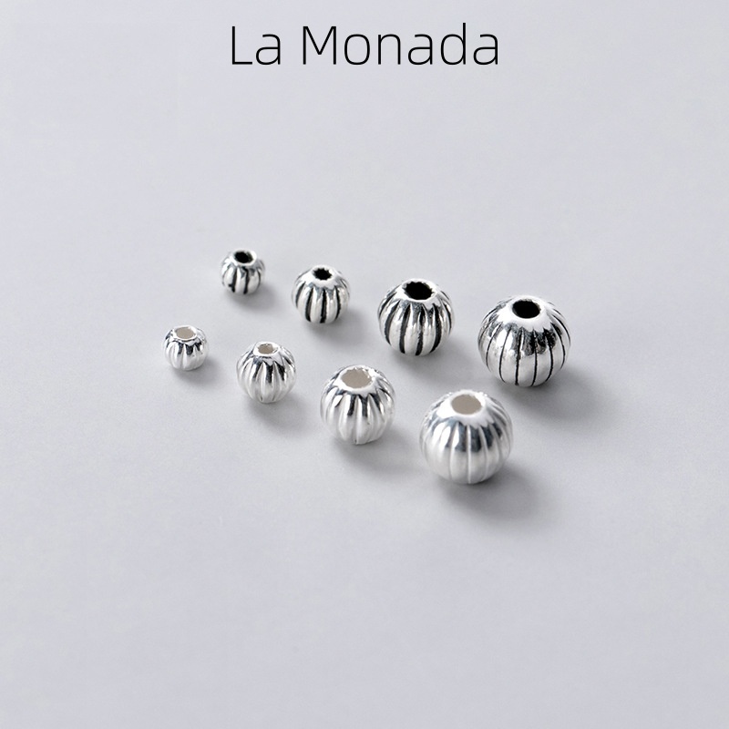 Jewelry Making In La - 925 Sterling Zilver Pompoen Spacer Beads