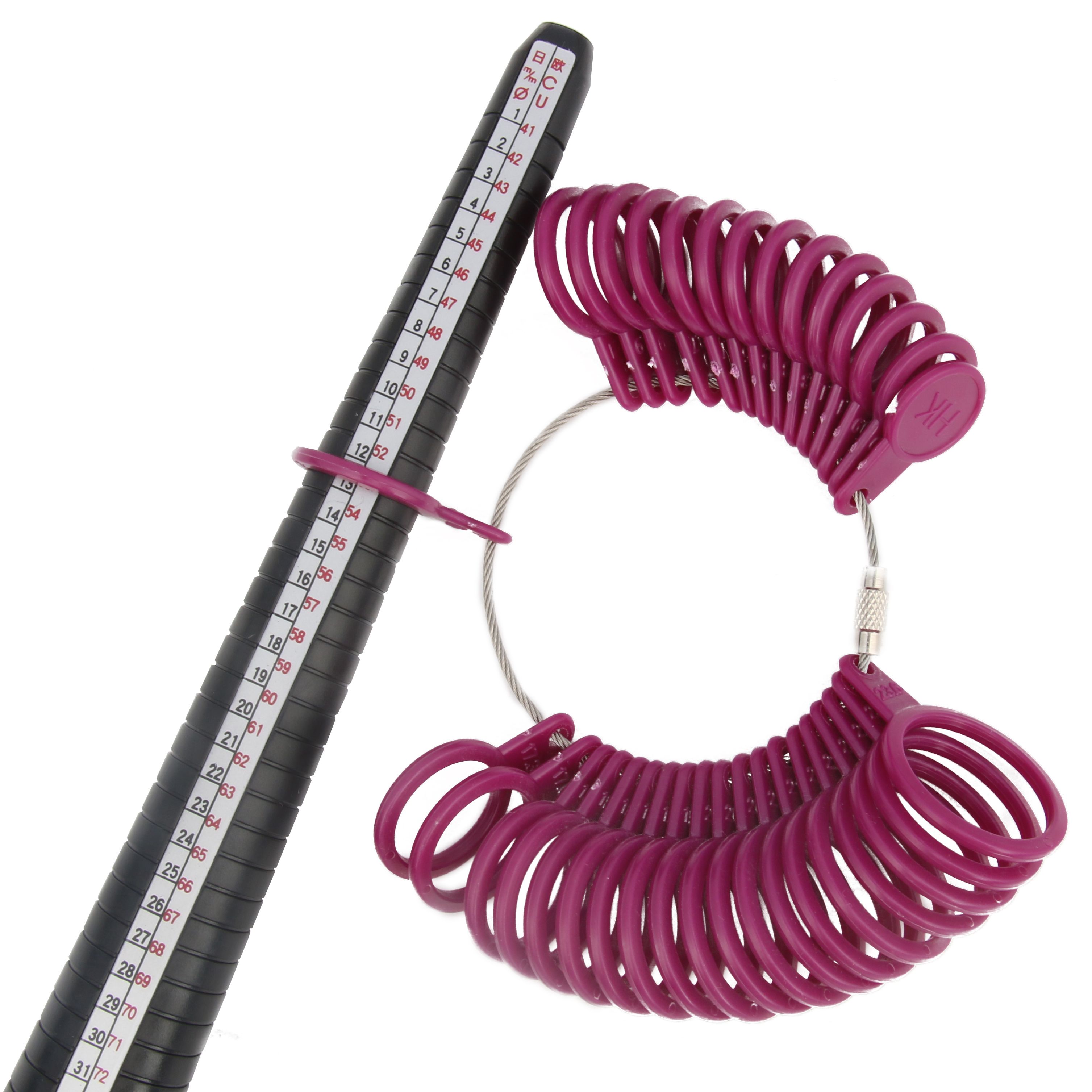 Jewelry Making Kit Professional - Professionele Ring Size Finder Doorn Vinger