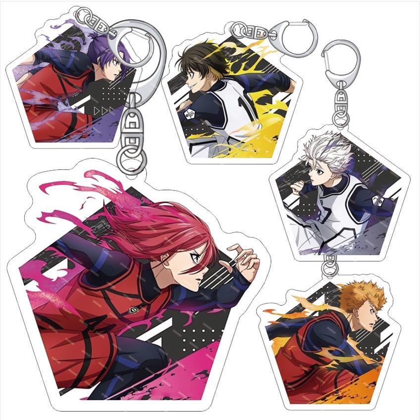 Jewelry Making Resin - Anime Blue Lock Acryl Meisje Sleutelhanger