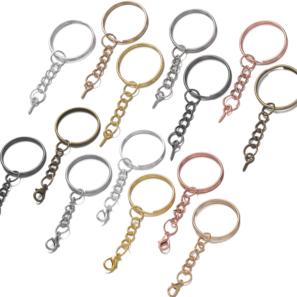 Jewelry Making Eye Pins - 10 stuks/verpakking 25mm schroefoog pin sleutelhanger