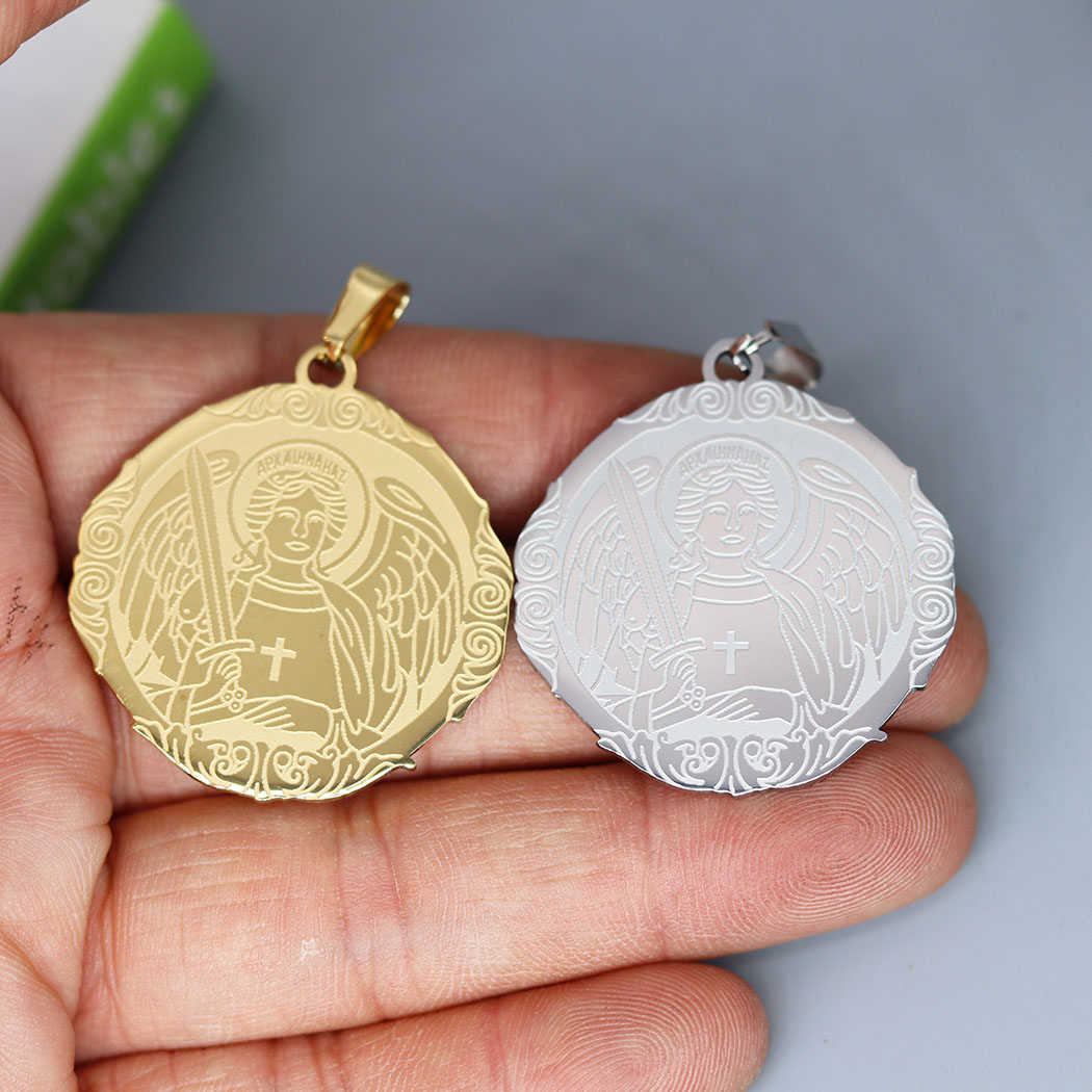 2 STUKS Rvs Saint Michael Meda - Jewelry Making Michaels recensie en prijs