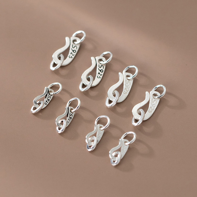 S925 Sterling Zilver S-vormige - Jewelry Making In La recensie en prijs
