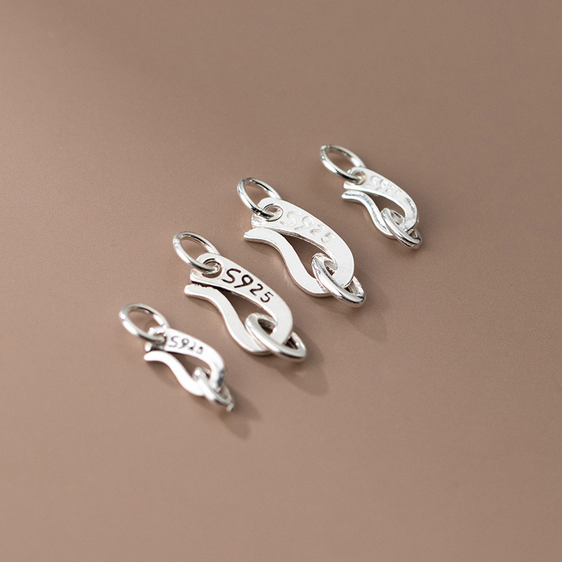 S925 Sterling Zilver S-vormige - Jewelry Making In La recensie en prijs