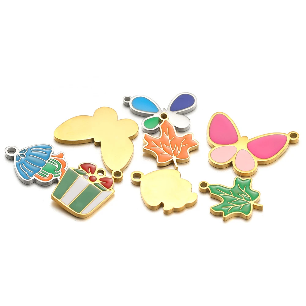 5 stks Rvs Ster Vlinder Blad H - Jewelry Making For 5 Year Old recensie en prijs