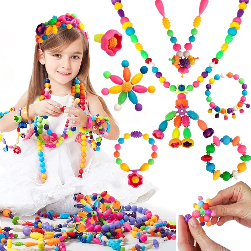 188-608pcs Pop Kralen Kinderen - Jewelry Making For 5 Year Old recensie en prijs