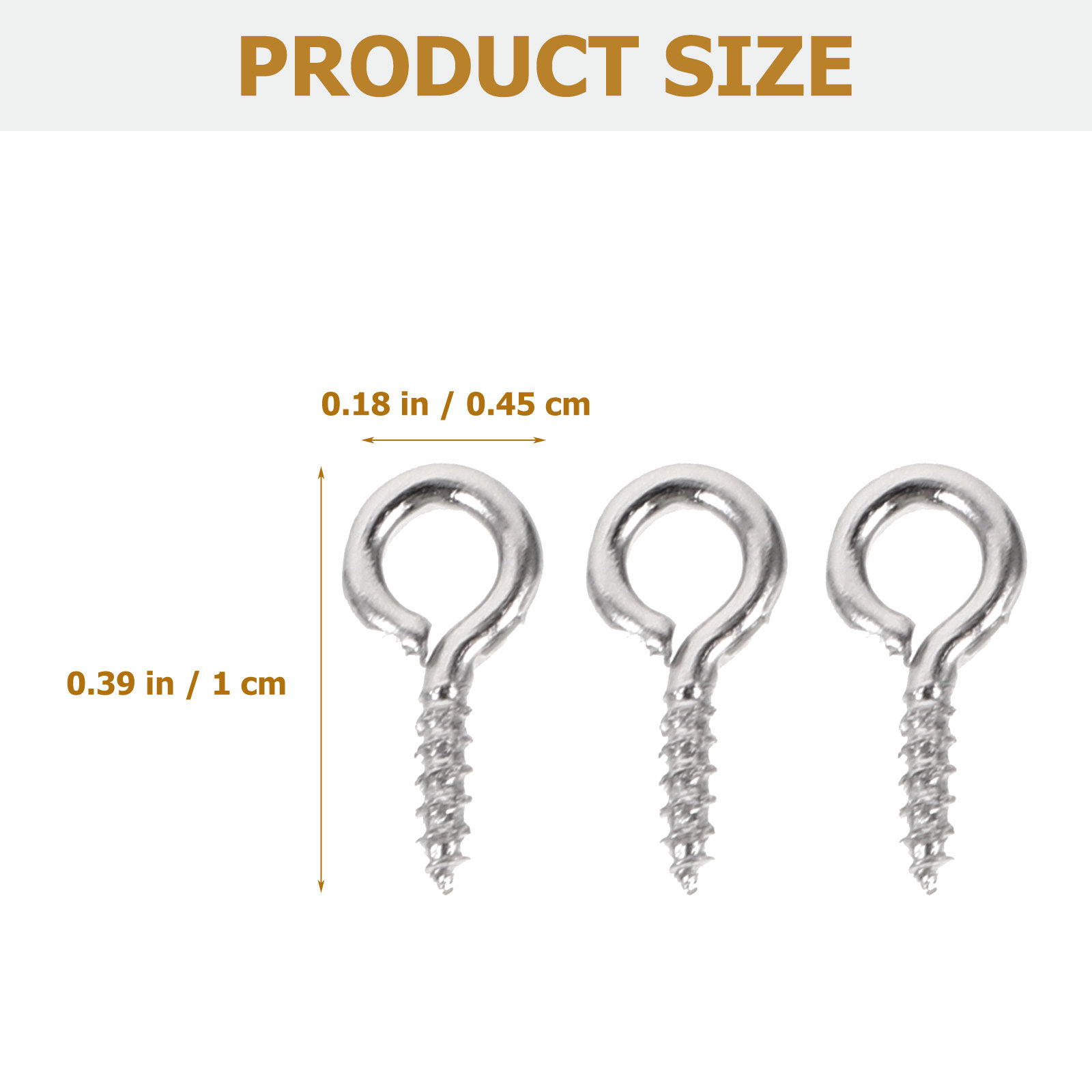 500 stuks mini schroefoogpinne - Jewelry Making Eye Pins recensie en prijs