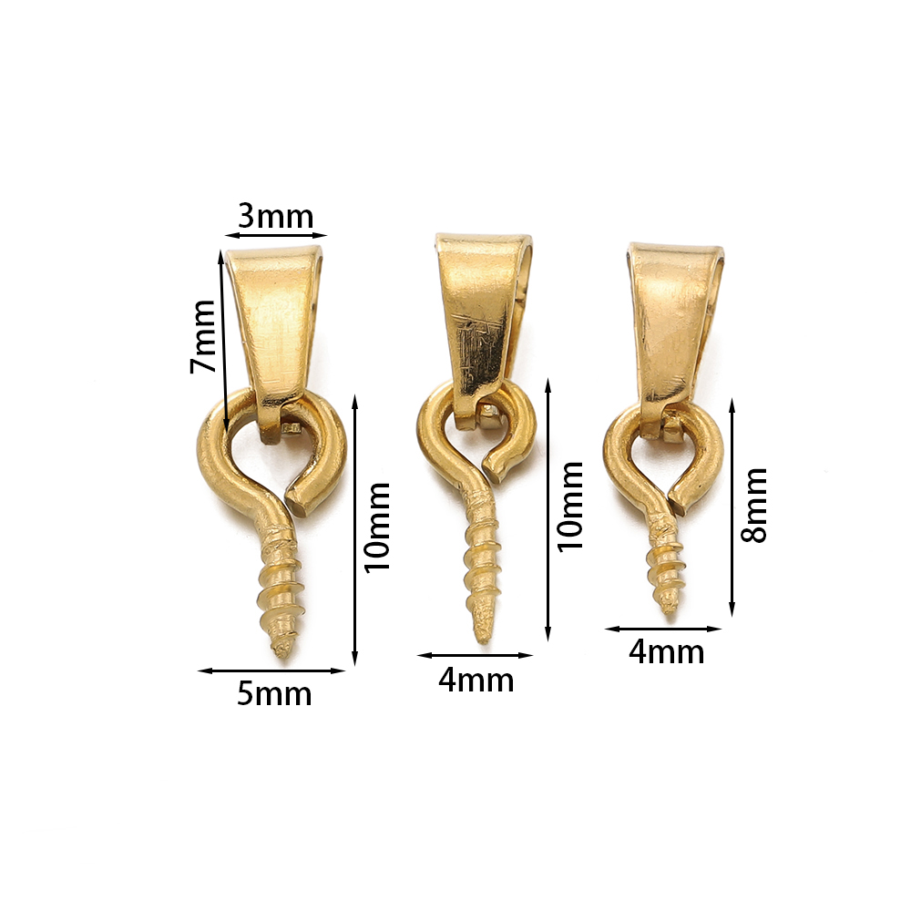 20 sets roestvrijstalen bail-s - Jewelry Making Eye Pins recensie en prijs