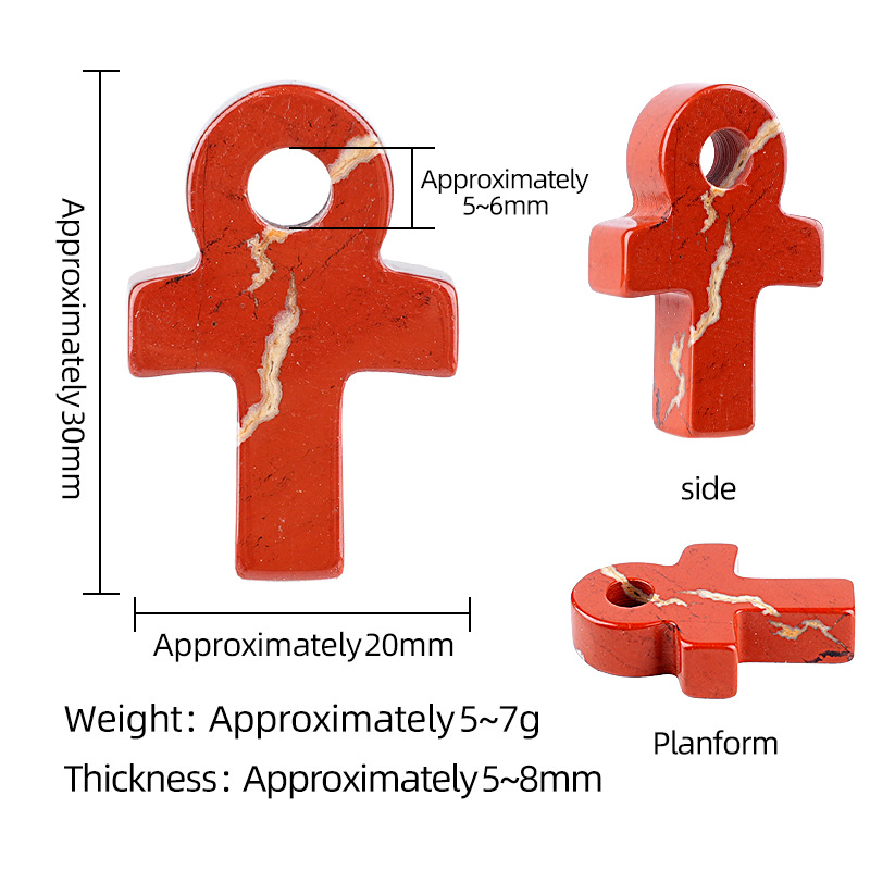 Groene Aventurijn Ankh Kruis H - Jewelry Making Michaels recensie en prijs