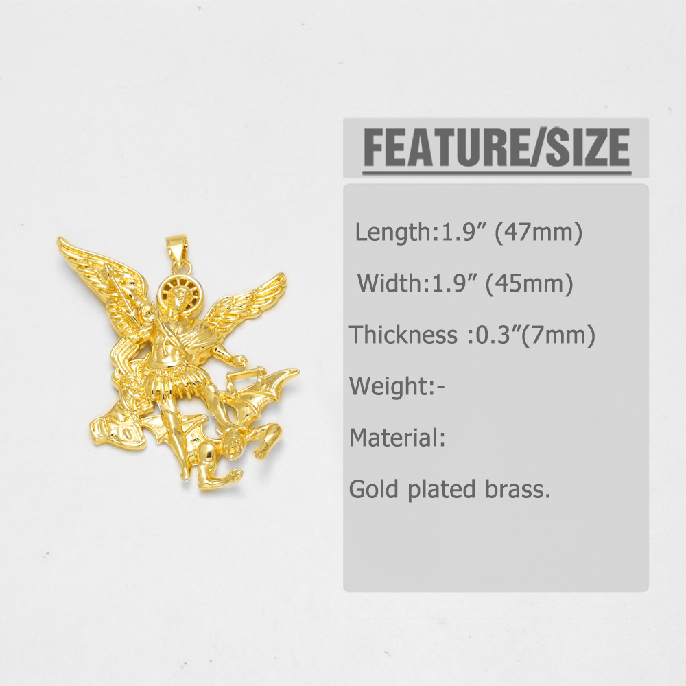OCESRIO St Michael Charms voor - Jewelry Making Michaels recensie en prijs