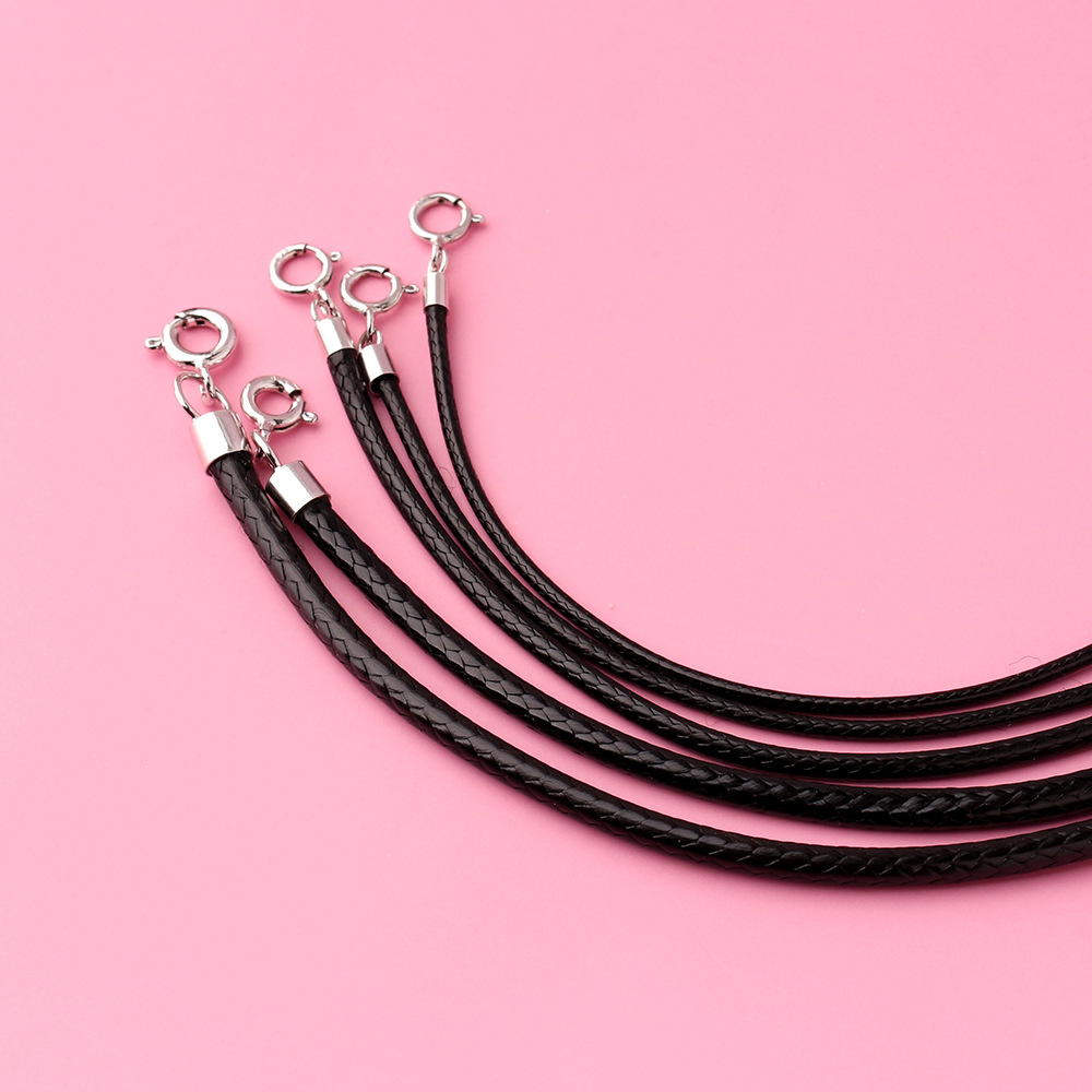 925 Zilveren Zwart Gevlochten  - Jewelry Making In La recensie en prijs