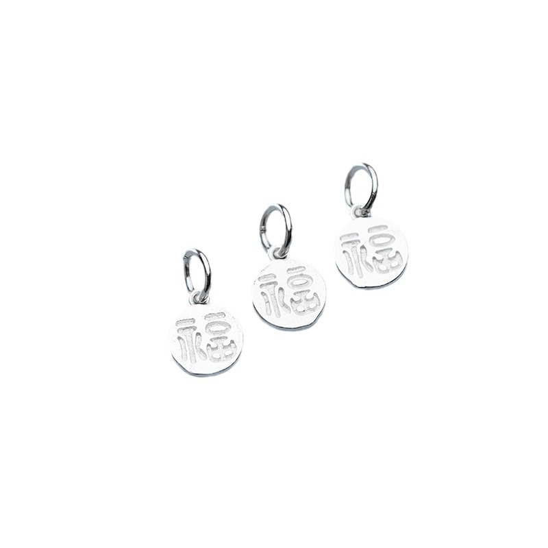 925 zilveren Fu karakter charm - Jewelry Making In La recensie en prijs