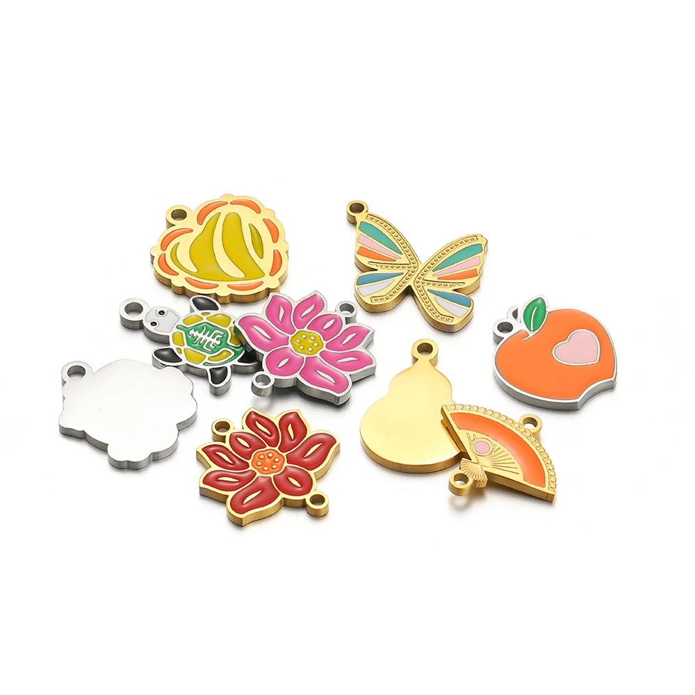 5 stuks roestvrij staal lotus  - Jewelry Making For 5 Year Old recensie en prijs