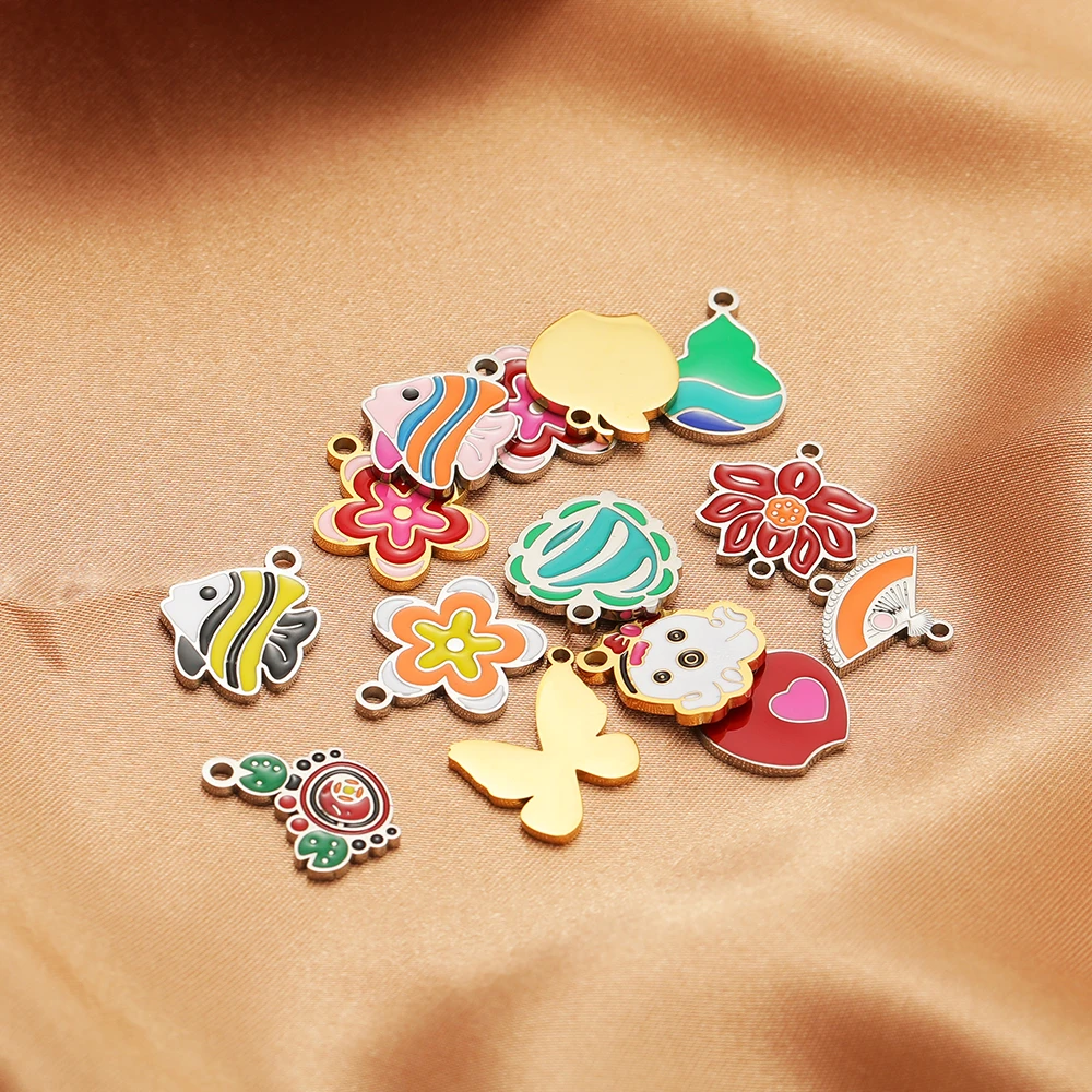 5 stuks roestvrij staal lotus  - Jewelry Making For 5 Year Old recensie en prijs