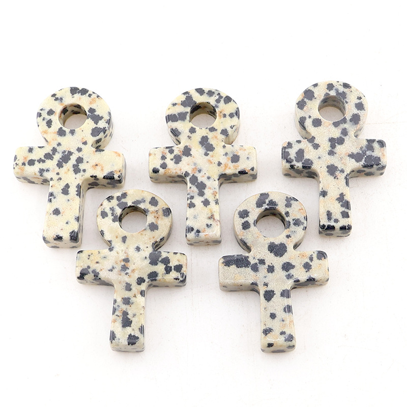 Dalmatin Spot Ankh Cross Hange - Jewelry Making Michaels recensie en prijs
