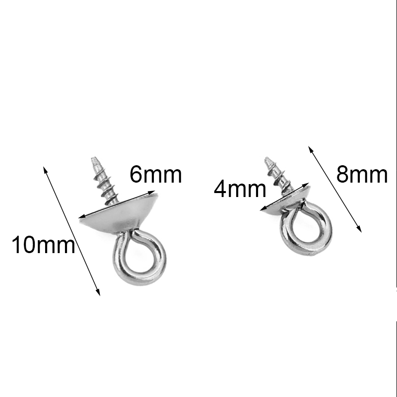 20 stuks RVS parel hanger conn - Jewelry Making Eye Pins recensie en prijs