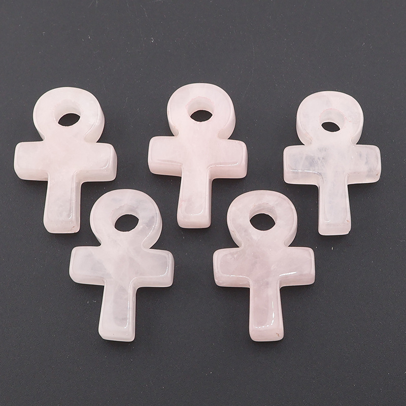 Rozenkwarts Ankh Kruis Hanger  - Jewelry Making Michaels recensie en prijs