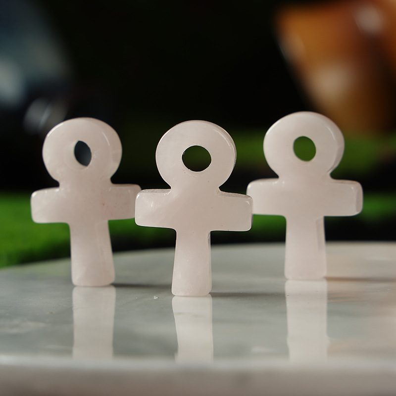 Rozenkwarts Ankh Kruis Hanger  - Jewelry Making Michaels recensie en prijs