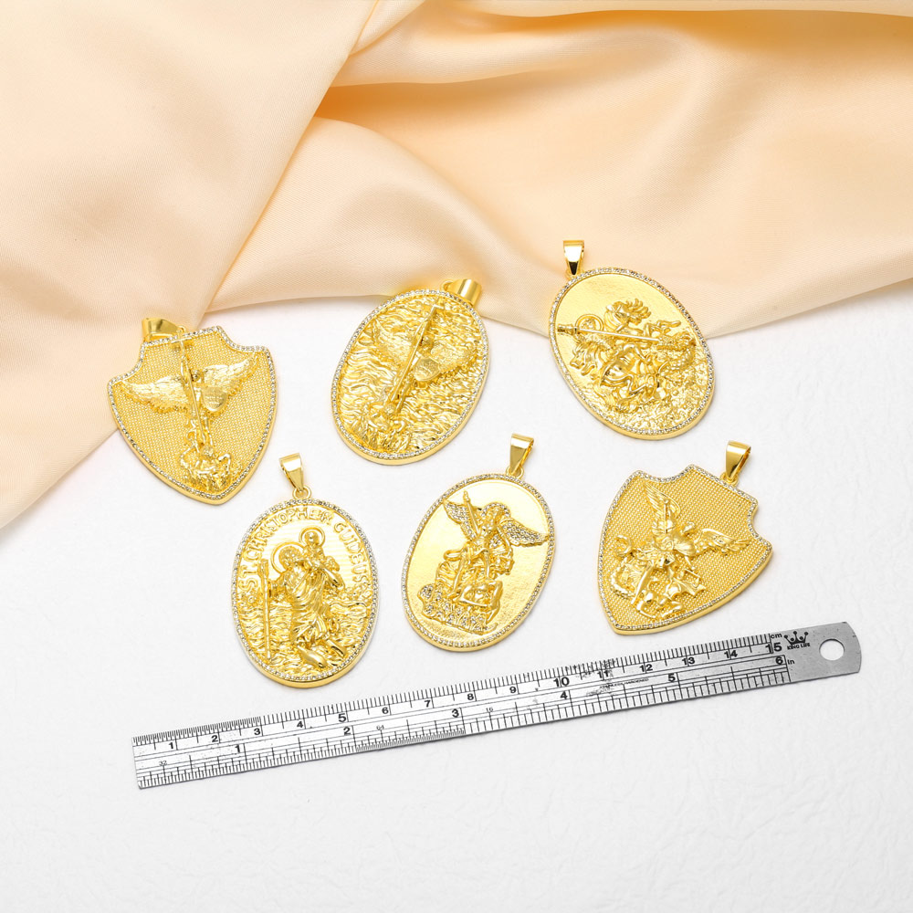 OCESRIO St Michael Medailles v - Jewelry Making Michaels recensie en prijs
