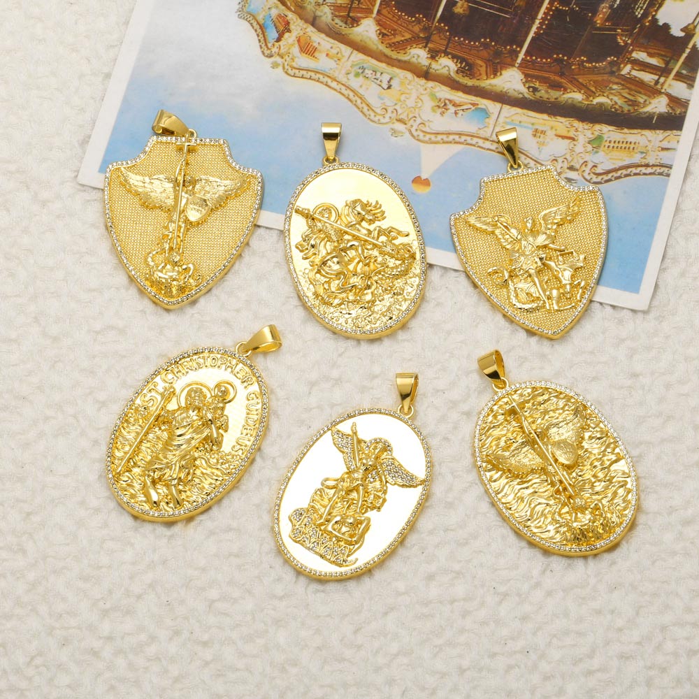 OCESRIO St Michael Medailles v - Jewelry Making Michaels recensie en prijs