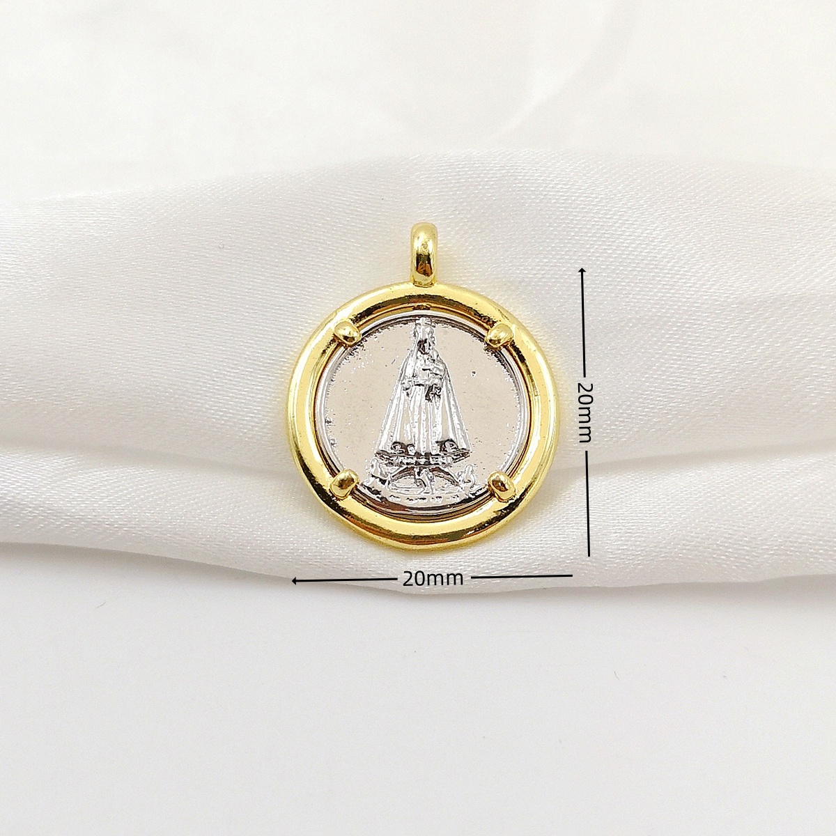 Vergulde Onze Dame Van Fatima  - Jewelry Making In La recensie en prijs