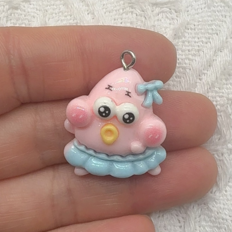 10 stuks cartoonhars hangers,  - Jewelry Making Resin recensie en prijs