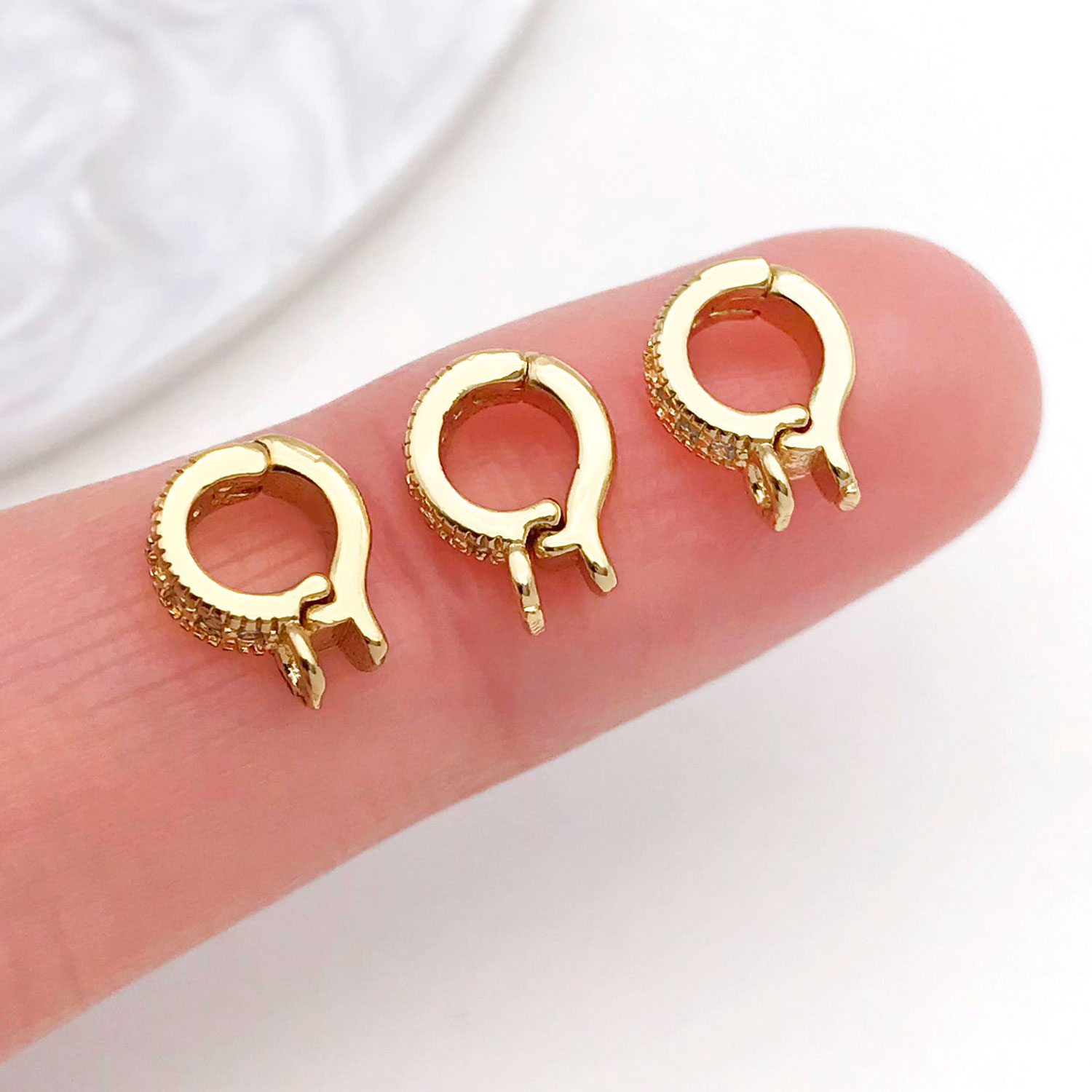 5 stuks 18K echt verguld messi - Jewelry Making Charms recensie en prijs