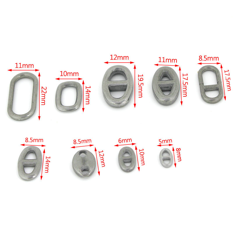 10 stuks roestvrij staal dubbe - Jewelry Making Charms recensie en prijs