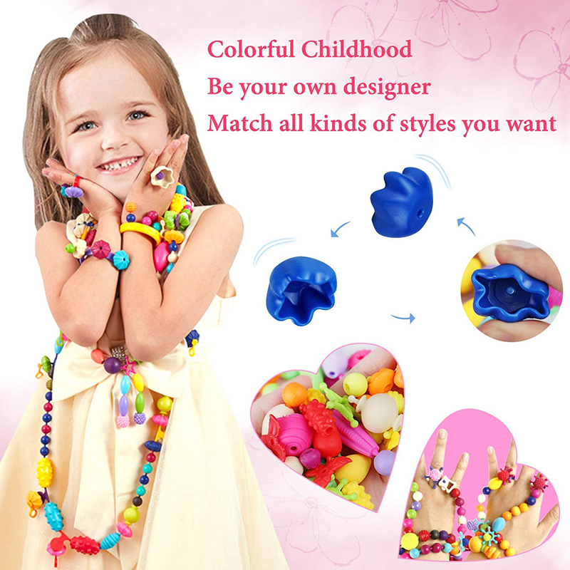 100 stks Pop Kralen Kinderen M - Jewelry Making For 5 Year Old recensie en prijs