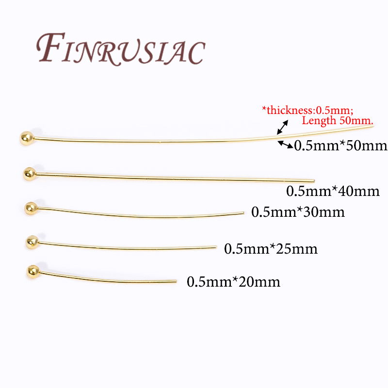 50 Stuks 20-50 Mm Vergulde Pin - Jewelry Making Eye Pins recensie en prijs